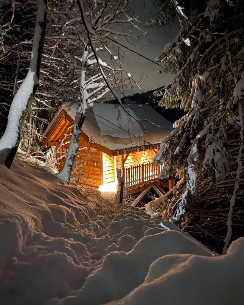 La-Haut Cabanes Perchees La Thuile Kültér fotó